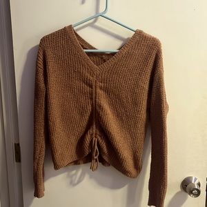 Selling a long sleeve brown Jessica Simpson sweater.